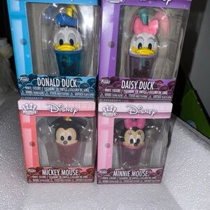 Funko Disney Minis - Donald, Daisy, Mickey, Minnie